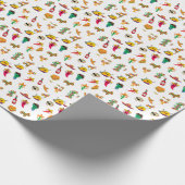 Mooie Mexicaanse Fiesta-patroon Cadeaupapier (Hoek)