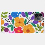 Mooie Mexicaanse Floral Case-Mate iPhone Case (Achterkant (horizontaal))