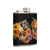 Mooie Mexicaanse vrouwelijke schedel Heupfles (Rechts)