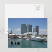 Mooie Miami Briefkaart (Voorkant / Achterkant)
