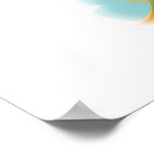 Mooie Miami, Florida, Palms Poster (Hoek)