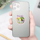 Mooie Miami Orlando reislogo Sticker (Telefoon)
