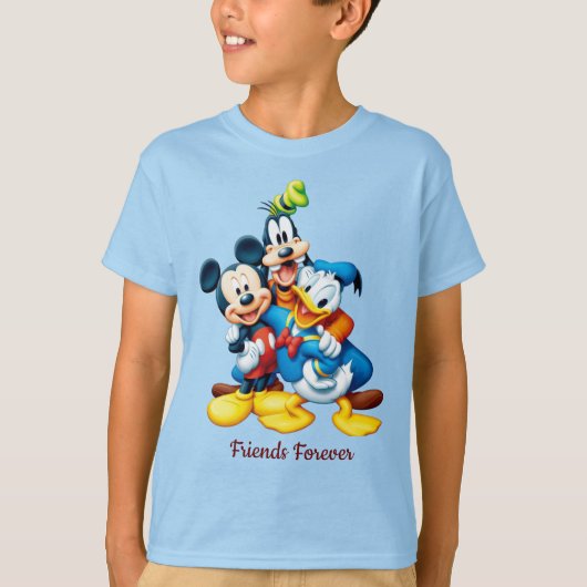 Mooie Mickey's vrienden t-shirt (Voorkant)