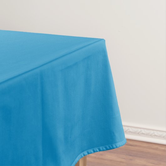 Mooie Middelblauwe Tafelkleed (Voorbeeld)
