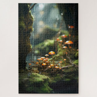 Mooie Middeleeuwse Fantasy Landschap 1014pcs Legpuzzel