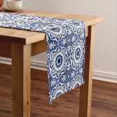 💙 mooie  Middellandse Zee-Azulejos Korte Tafelloper (Voorbeeld)