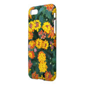 Mooie Million Bells Floral iPhone 7 Hoesje (Achterkant links)