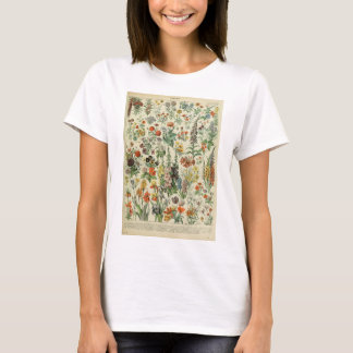 Mooie Millot Fleur illustratie Print T-shirt