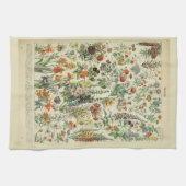 Mooie Millot Fleur Illustratie Print Theedoek (Horizontaal)
