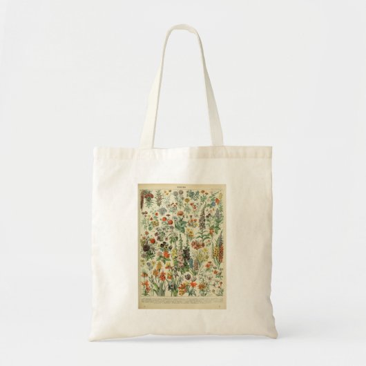Mooie Millot Fleur illustratie Print Tote Bag (Voorkant)