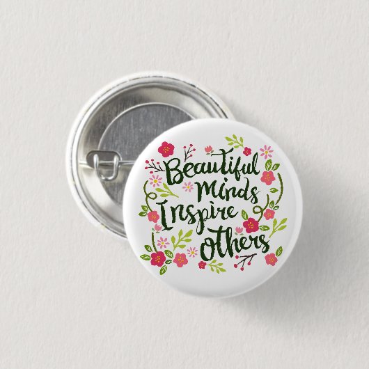 Mooie minden inspireren anderen de Button van de P (Voorkant /achterkant)