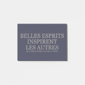 Mooie minden inspireren anderen - licht post-it® notes (Voorkant)