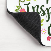 Mooie minden inspireren anderen | Mousepad Muismat (Hoek)