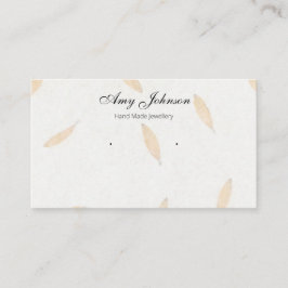 Mooie mini Bloemen Oorbel | Stud Display Kaarten Visitekaartje