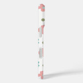 Mooie Minimalistische Bloemprint Case-Mate iPhone Case (Achterkant / Rechts)