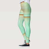 Mooie Mint Gradiënt Leggings (Links)