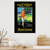 Mooie Mississippi ~ Golfkust Poster (Keuken)