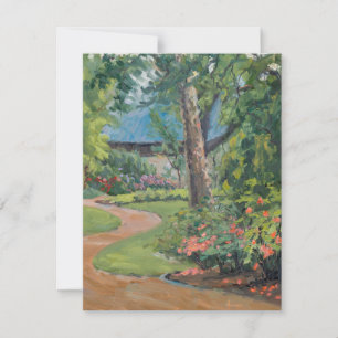 Mooie Missouri St Louis Botanica Tuin Bedankkaart