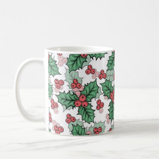 Mooie Mistletoe Koffiemok (Links)