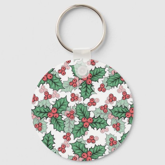 Mooie Mistletoe Sleutelhanger (Voorkant)