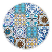 🤩 Mooie mix van Azulejos Keramische Knop (Voorkant)