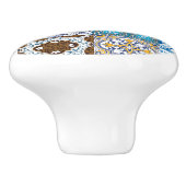 🤩 Mooie mix van Azulejos Keramische Knop (Zijkant)