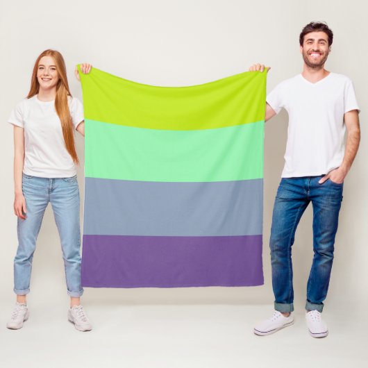 Mooie Mixed Stripe Fleece - 3 maten beschikbaar (In situ)