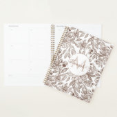 Mooie Mocha Mousse  Bloemen Planner (Display)