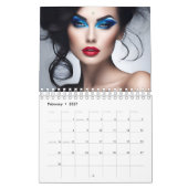 Mooie mode vrouw artCalendar Kalender (Feb 2027)