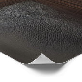 Mooie mode vrouw kunst poster (Hoek)