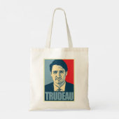 Mooie modellen Justin Politici Trudeau Gifts M Tote Bag (Achterkant)