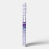 Mooie moderne Abstracte fractal roze Initialen Case-Mate iPhone Case (Achterkant / Rechts)