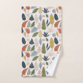 Mooie Moderne bladHerfst Bad Handdoek (Handdoek)