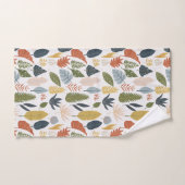 Mooie Moderne bladHerfst Bad Handdoek (Handdoek)
