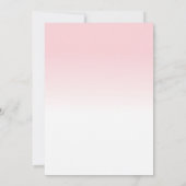 Mooie moderne bloemenkrans Eerste Communie Kaart (Achterkant)