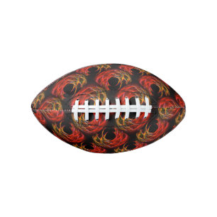 Mooie moderne boho elegante abstracte kunstpatroon american football