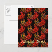 Mooie moderne boho elegante abstracte kunstpatroon briefkaart (Voorkant / Achterkant)