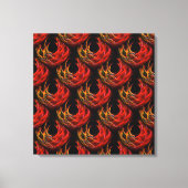 Mooie moderne boho elegante abstracte kunstpatroon canvas afdruk (Voorkant)