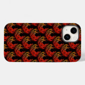 Mooie moderne boho elegante abstracte kunstpatroon Case-Mate iPhone case (Achterkant (horizontaal))
