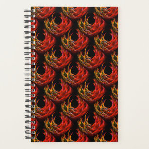 Mooie moderne boho elegante abstracte kunstpatroon planner