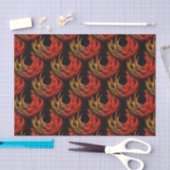 Mooie Moderne Boho Elegante Abstracte Kunstpatroon Tissuepapier (Craft)