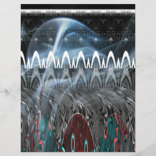Mooie moderne edgy Print vector