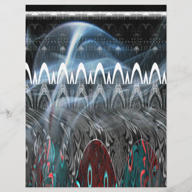 Mooie moderne edgy Print vector (Voorkant)