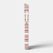 Mooie moderne kleurrijke strepen Case-Mate iPhone case (Achterkant / Links)