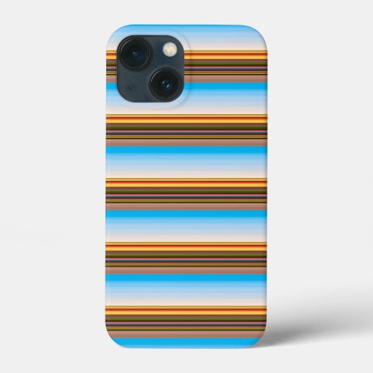 Mooie moderne kleurrijke strepen  Case-Mate iPhone case (Achterkant)