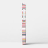 Mooie moderne kleurrijke strepen Case-Mate iPhone case (Achterkant / Links)
