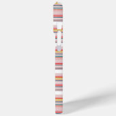 Mooie moderne kleurrijke strepen Case-Mate iPhone case (Achterkant / Links)