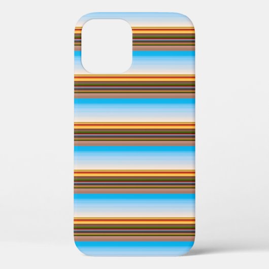 Mooie moderne kleurrijke strepen  Case-Mate iPhone case (Achterkant)