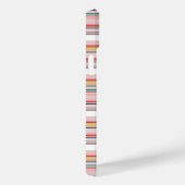 Mooie moderne kleurrijke strepen Case-Mate iPhone case (Achterkant / Rechts)