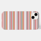 Mooie moderne kleurrijke strepen Case-Mate iPhone case (Achterkant (horizontaal))